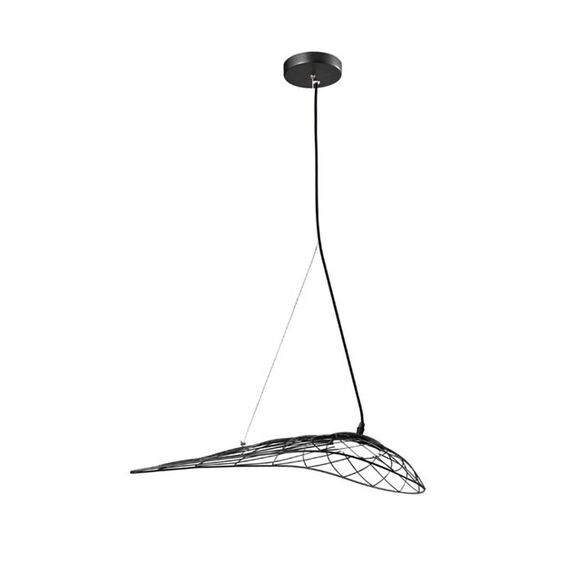 LED Полилей ZAMBELIS 1975 PENDANT LIGHT BLACK 10W 3000K | Osvetlenieto.bg