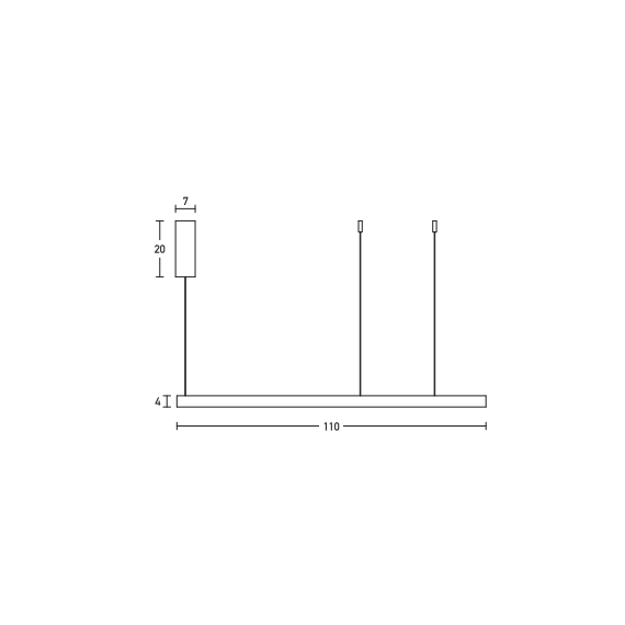 LED Полилей ZAMBELIS 2008 PENDANT LIGHT ALUMINIUM-ACRYLIC BRUSHED GOLD MATT 60W 3000K | Osvetlenieto.bg