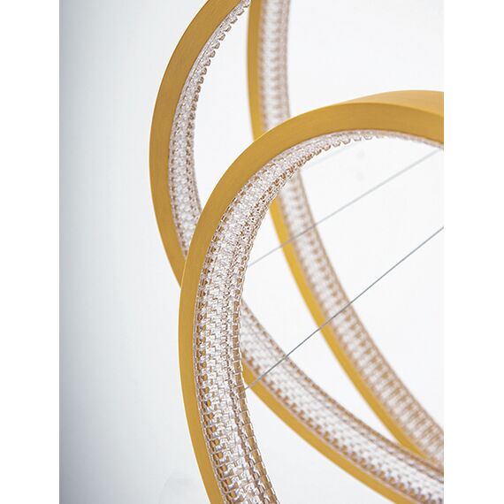 LED Полилей ZAMBELIS 2009 PENDANT LIGHT ALUMINIUM-ACRYLIC BRUSHED GOLD MATT 112W 3000K | Osvetlenieto.bg LED Полилей ZAMBELIS 2009 PENDANT LIGHT ALUMINIUM-ACRYLIC BRUSHED GOLD MATT 112W 3000K | Osvetlenieto.bg