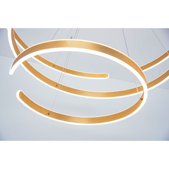 LED Полилей ZAMBELIS 2014 PENDANT LIGHT 3L ALUMINUM & ACRYLIANTIQUE BRUSH GOLD 120W 3000K | Osvetlenieto.bg LED Полилей ZAMBELIS 2014 PENDANT LIGHT 3L ALUMINUM & ACRYLIANTIQUE BRUSH GOLD 120W 3000K | Osvetlenieto.bg