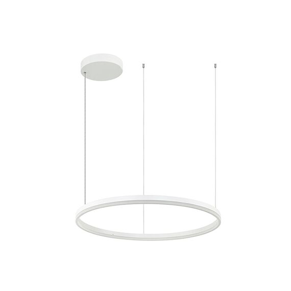LED Полилей ZAMBELIS 20263 PENDANT LIGHT ALUMINUM  & ACRYLIC DIMMABLE DOWN LIGHT WHITE 55W 3000K | Osvetlenieto.bg