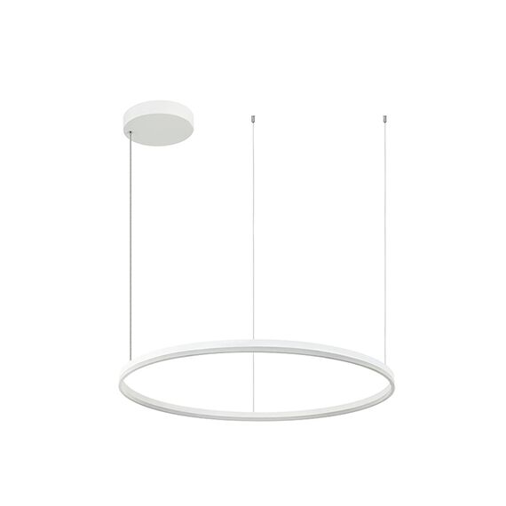 LED Полилей ZAMBELIS 20265 Dimmable Triac PENDANT LIGHT ALUMINIUM & ACRYLIC DOWN LIGHT WHITE 84W 3000K | Osvetlenieto.bg