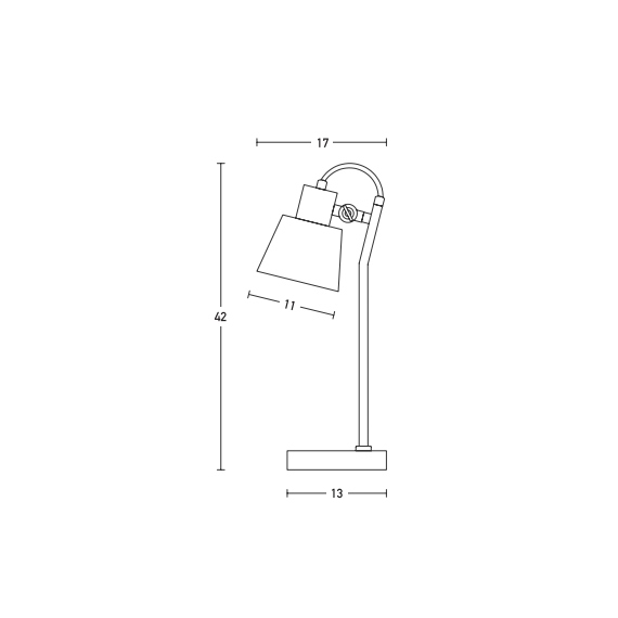 Настолна лампа ZAMBELIS 20217 TABLE LAMP IRON BLACK - GOLD ON /OFF SWITCH 1xE27 | Osvetlenieto.bg