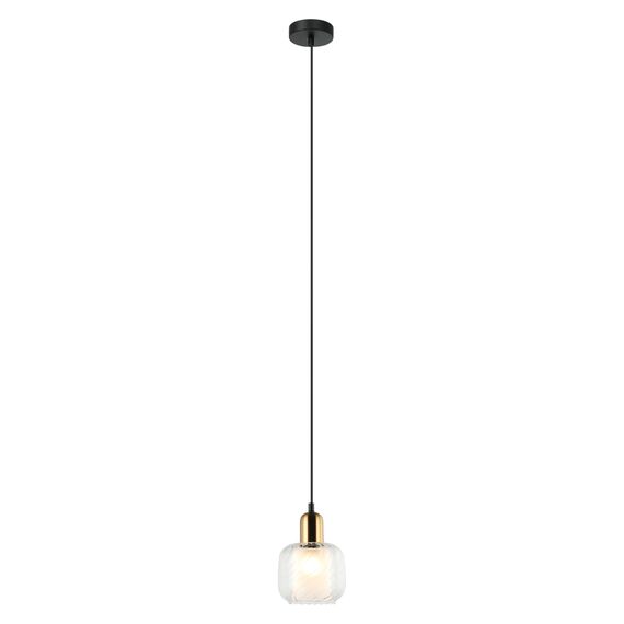 Пендел LAMEZIA PND-67594-1-BRO+CL Italux 1xE27 | Osvetlenieto.bg Пендел LAMEZIA PND-67594-1-BRO+CL Italux 1xE27 | Osvetlenieto.bg