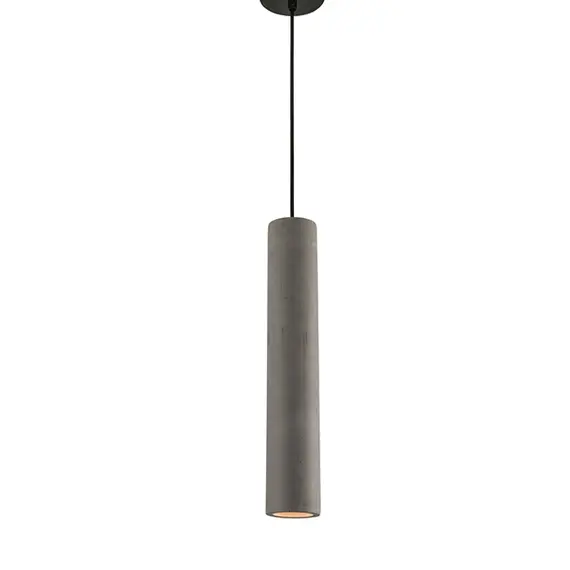 Пендел ZAMBELIS 180024 PENDANT LIGHT CONCRETE 1XGU10 | Osvetlenieto.bg