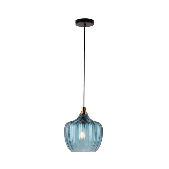 Пендел ZAMBELIS 19175 PENDANT LIGHT GLASS 1xE27 | Osvetlenieto.bg