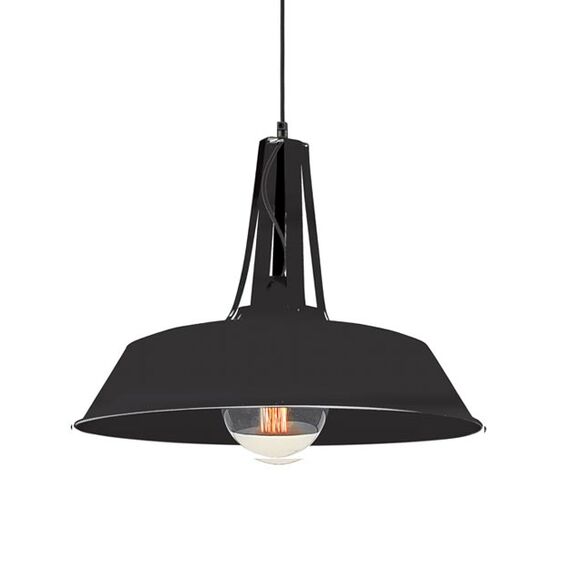 Пендел ZAMBELIS 19245 PENDANT LIGHT BLACK 1xE27 | Osvetlenieto.bg