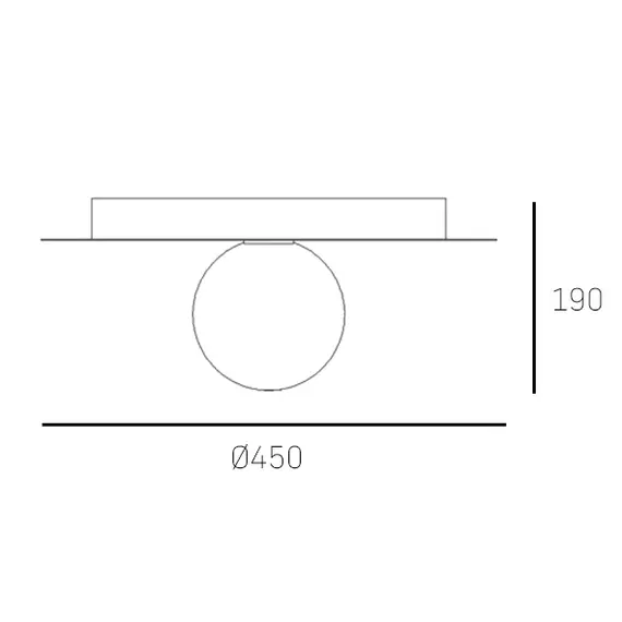 Плафон CAPE TOWN C01926CH CosmoLight | Osvetlenieto.bg