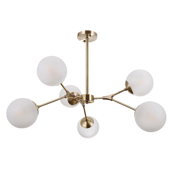 Полилей ANNES PND-56980-6B Italux 6xE14 | Osvetlenieto.bg