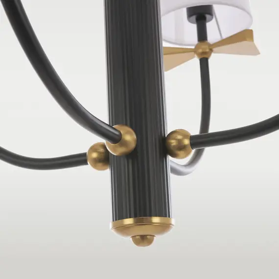 Полилей BOW P04183BK CosmoLight | Osvetlenieto.bg