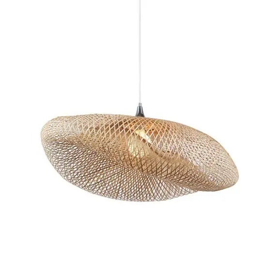Полилей ZAMBELIS 19103 PENDANT LAMP BAMBOO 1xE27 | Osvetlenieto.bg