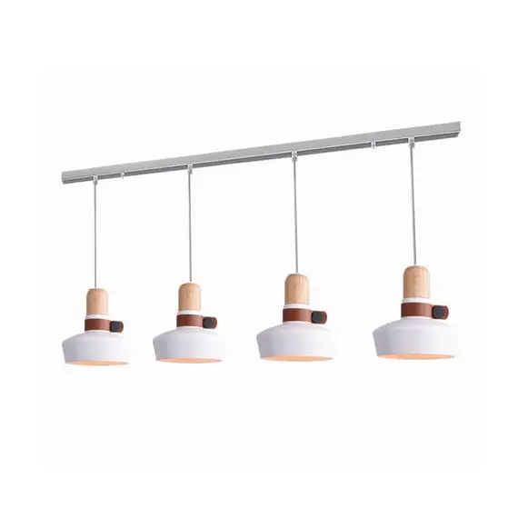 Полилей ZAMBELIS 1993-W PENDANT LIGHT WHITE 4xE27 | Osvetlenieto.bg