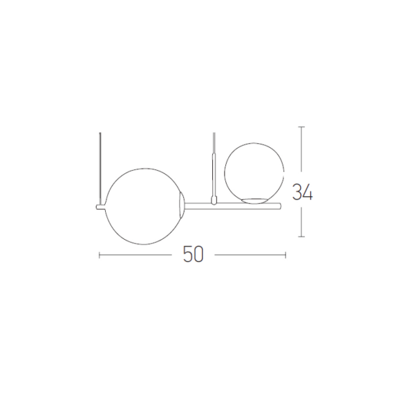 Полилей ZAMBELIS 1997 PENDANT LIGHT GOLD 2xE27 | Osvetlenieto.bg