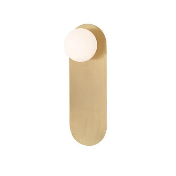 Аплик ZAMBELIS H64 SCONCE GOLD MAT 1XG9 | Osvetlenieto.bg