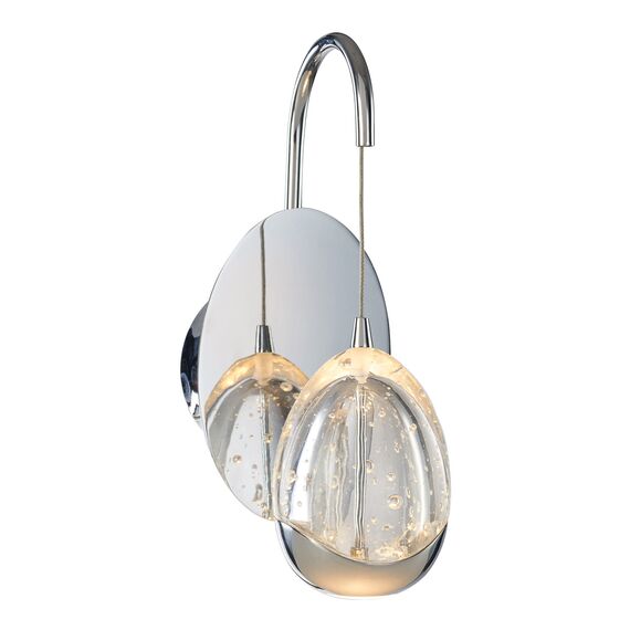 LED Аплик HUELTO WL-22112132-1A-CR Italux 4.8W 3000K | Osvetlenieto.bg