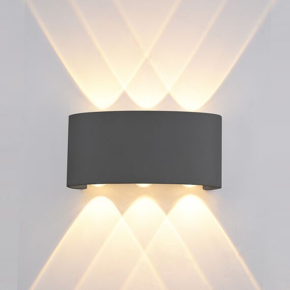 LED Аплик ORTELO OWL-451-3-BL Italux 6W 3000K | Osvetlenieto.bg