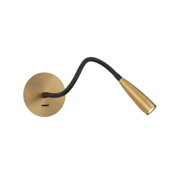 LED Аплик ZAMBELIS H63 SCONCE BRASS 3W 3000K | Osvetlenieto.bg