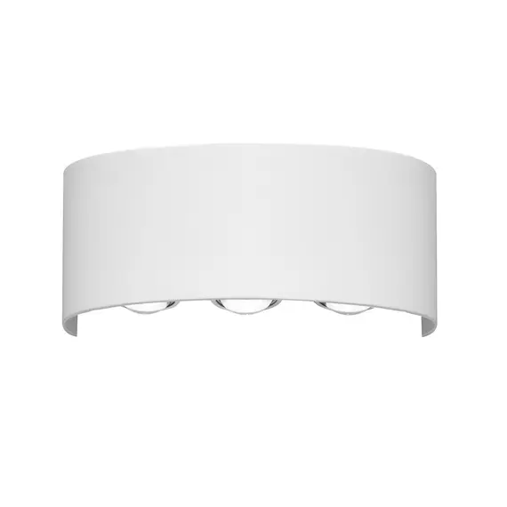 LED Фасаден аплик ORTELO OWL-451-3-WH Italux 6W 3000K | Osvetlenieto.bg