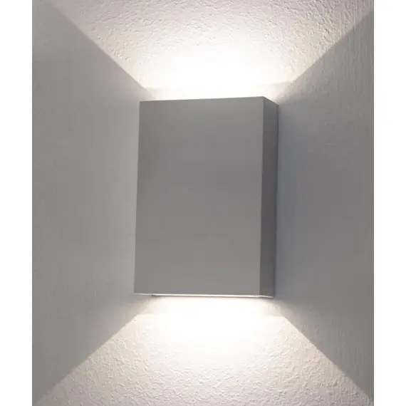 LED Фасаден аплик ZAMBELIS E216 OUTDOOR SCONCE WHITE 4W 3000K | Osvetlenieto.bg