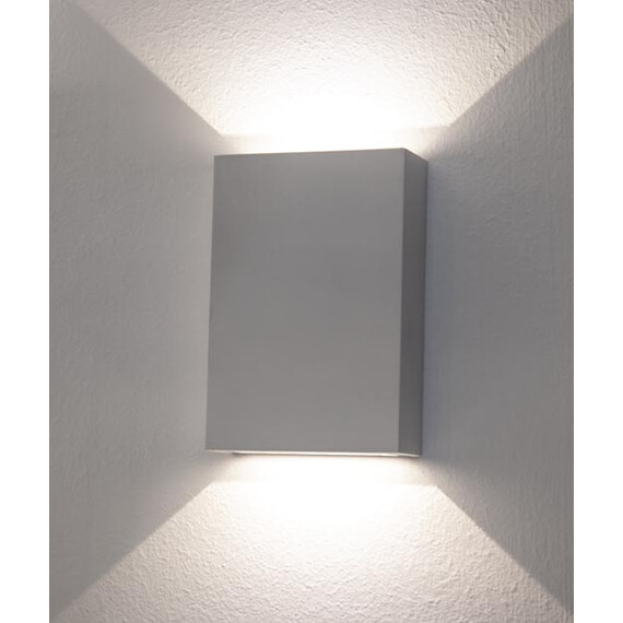 LED Фасаден аплик ZAMBELIS E216 OUTDOOR SCONCE WHITE 4W 3000K | Osvetlenieto.bg