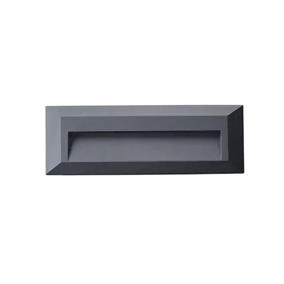 LED Фасаден аплик ZAMBELIS E229 OUTDOOR SCONCE GRAPHITE 3W 3000K | Osvetlenieto.bg