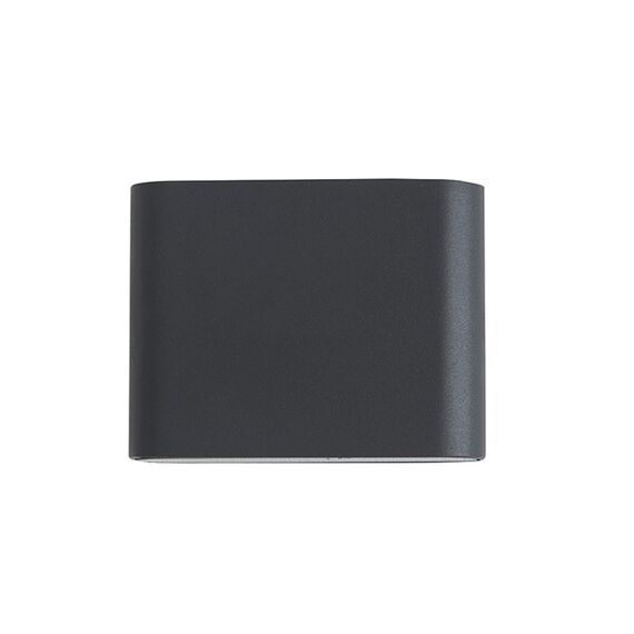LED Фасаден аплик ZAMBELIS E238 OUTDOOR SCONCE ALUMINUM DARK GRAY 3W 3000K | Osvetlenieto.bg