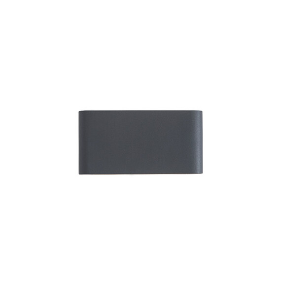 LED Фасаден аплик ZAMBELIS E239 OUTDOOR SCONCE ALUMINUM T DARK GRAY 6W 3000K | Osvetlenieto.bg