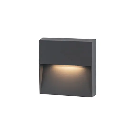 LED Фасаден аплик ZAMBELIS E241-G OUTDOOR SCONCE DARK GRAY 6W 3000K | Osvetlenieto.bg