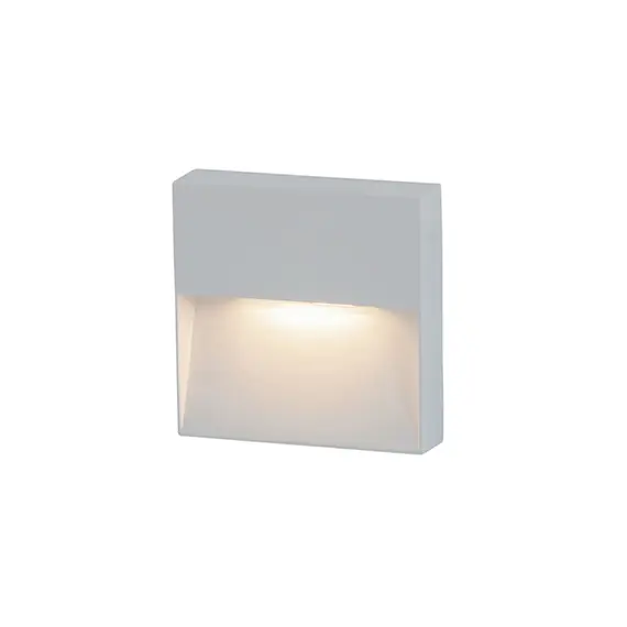 LED Фасаден аплик ZAMBELIS E241-W OUTDOOR SCONCE ALUMINUIM WHITE 6W 3000K | Osvetlenieto.bg