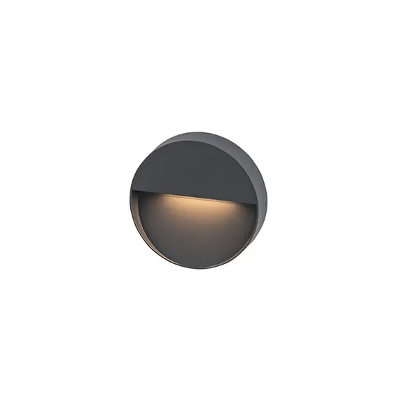LED Фасаден аплик ZAMBELIS E242-E OUTDOOR SCONCE DARK GRAY 6W 3000K | Osvetlenieto.bg