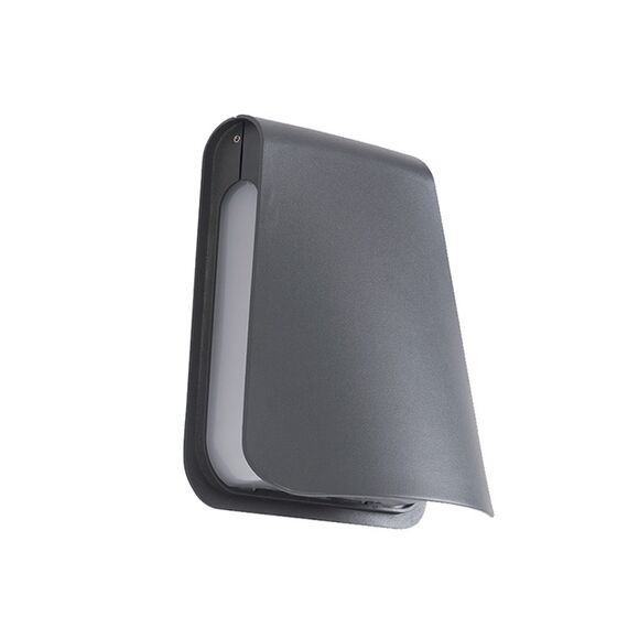 LED Фасаден аплик ZAMBELIS E245 OUTDOOR SCONCE ALUMINUM DARK GRAY 6W 3000K | Osvetlenieto.bg