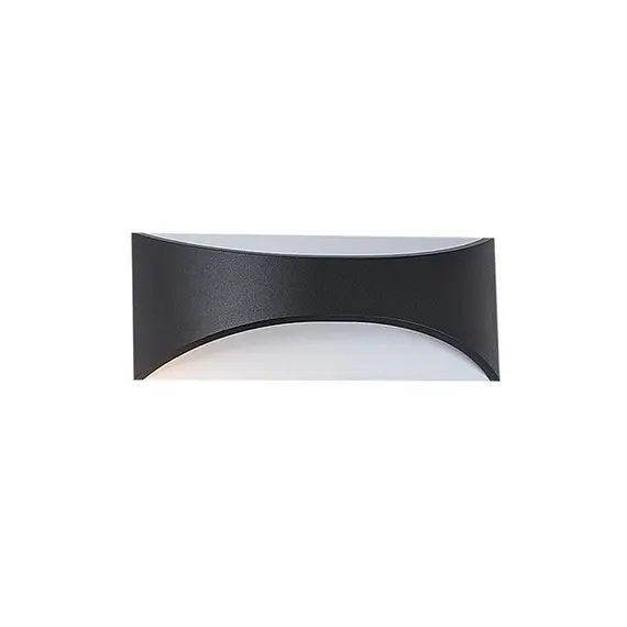 LED Фасаден аплик ZAMBELIS E265 UP DOWN WALL LAMP ALUMINIUM DRIVER INCLUDED DARK GREY 12W 3000K | Osvetlenieto.bg