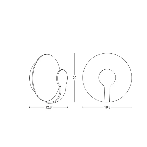 LED Фасаден аплик ZAMBELIS E271 WALL LAMP ALUMINIUM DRIVER INCLUDED BROWN 12W 3000K | Osvetlenieto.bg