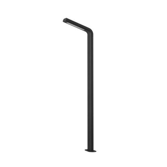 LED Градински фенер ZAMBELIS E206 OUTDOOR PILLAR GRAPHITE 10W 3000K | Osvetlenieto.bg