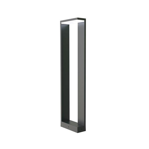 LED Градински фенер ZAMBELIS E208 OUTDOOR PILLAR GRAPHITE 10W 3000K | Osvetlenieto.bg