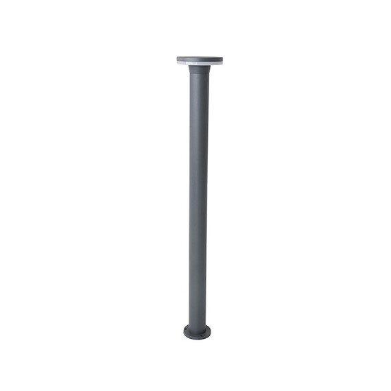 LED Градински стълб ZAMBELIS E249 OUTDOOR SPIKE ALUMINUM DARK GRAY 12W 3000K | Osvetlenieto.bg