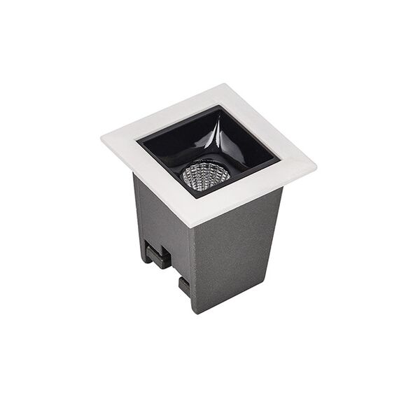 LED Луна за вграждане ZAMBELIS S084 GRILLE LIGHT WHITE 3W 3000K | Osvetlenieto.bg