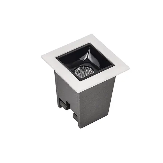 LED Луна за вграждане ZAMBELIS S084 GRILLE LIGHT WHITE 3W 3000K | Osvetlenieto.bg