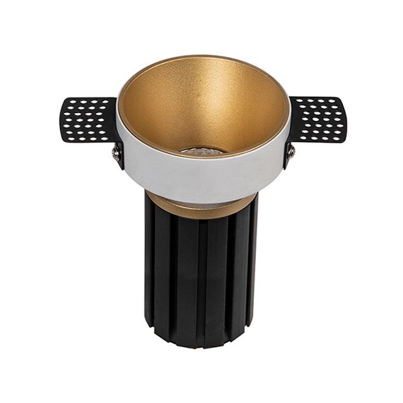LED Луна за вграждане ZAMBELIS S097-G TRIMLESS SPOT GOLD 15W 3000K | Osvetlenieto.bg