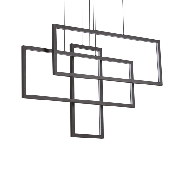 LED Полилей FRAME SP RETTANGOLO NERO 3000K 269382 Ideal Lux | Osvetlenieto.bg
