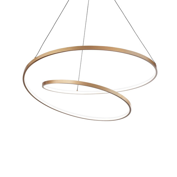 LED Полилей OZ SP D080 ON-OFF OTTONE 3000K 269467 Ideal Lux | Osvetlenieto.bg