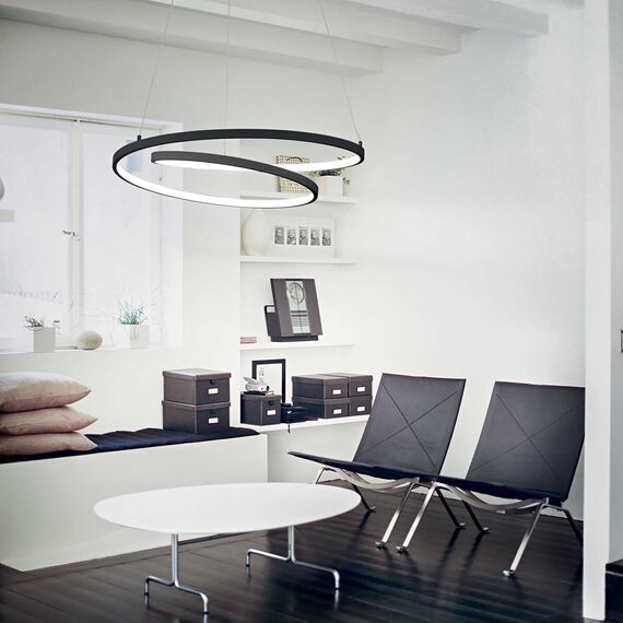 LED Полилей OZ SP D80 NERO 269450 Ideal Lux 59W 3000K | Osvetlenieto.bg LED Полилей OZ SP D80 NERO 269450 Ideal Lux 59W 3000K | Osvetlenieto.bg