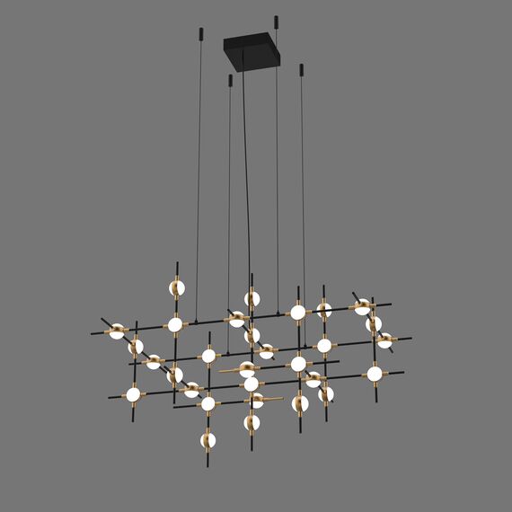 LED Полилей PROVENZA MD18001067-30A BG Italux 72W 3000K | Osvetlenieto.bg