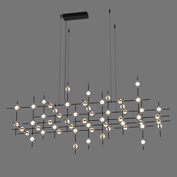 LED Полилей Provenza MD18001067-55A BG Italux 132W 3000K | Osvetlenieto.bg