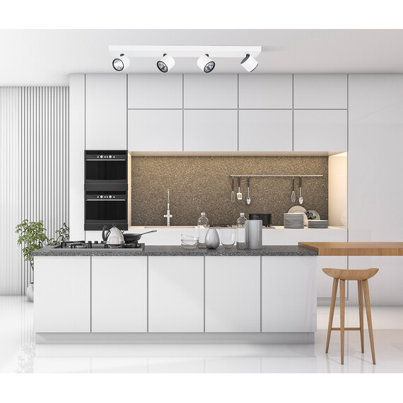 LED Спот BONIVA SPL-2854-4B-WH Italux 5W 3000K | Osvetlenieto.bg