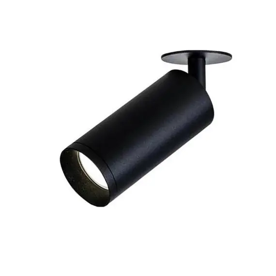 LED Спот ZAMBELIS S057-40 SPOT RECESSED BLACK 9W 3000K | Osvetlenieto.bg