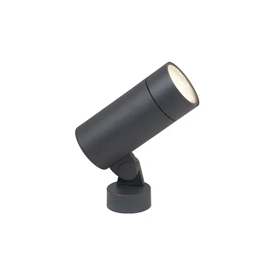 LED Външен прожектор ZAMBELIS E235 OUTDOOR SPOT ALUMINUM DARK GRAY 15W 3000K | Osvetlenieto.bg