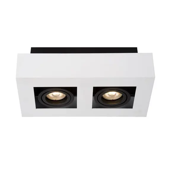 Луна за открит монтаж CASEMIRO IT8001S2-WH/BK Italux 2xGU10 | Osvetlenieto.bg