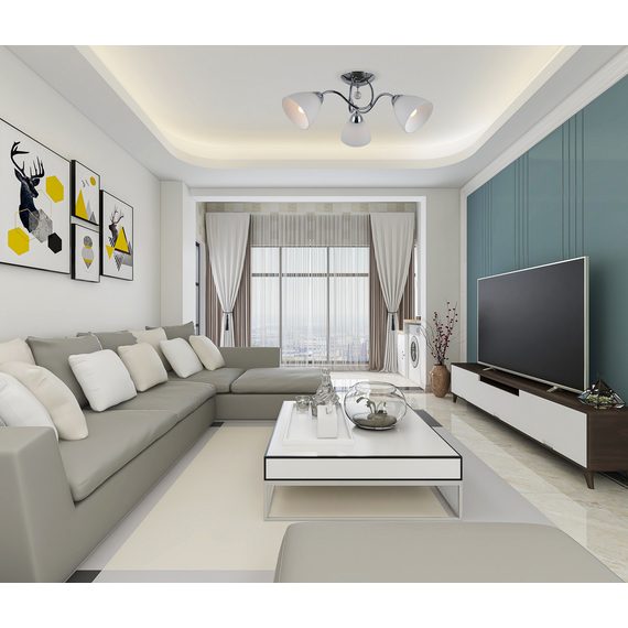 Плафон LUGANO PND-5643-5 Italux 5xE27 | Osvetlenieto.bg