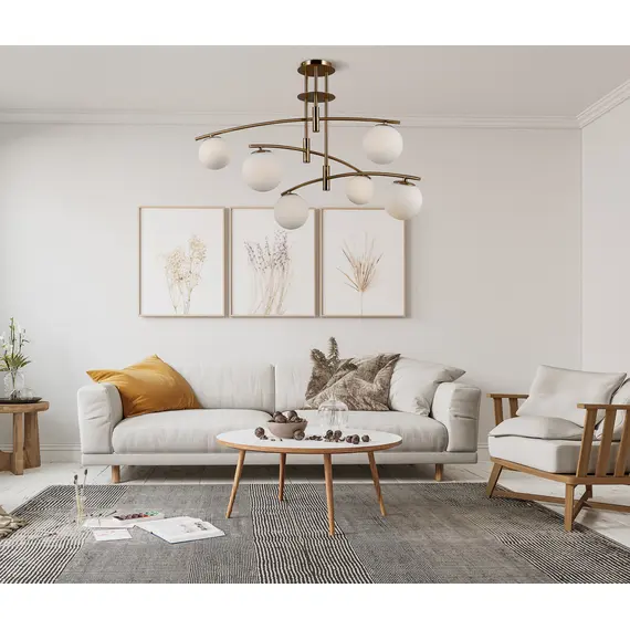 Полилей SENAI PND-31322-6-HB Italux 6xG9 | Osvetlenieto.bg